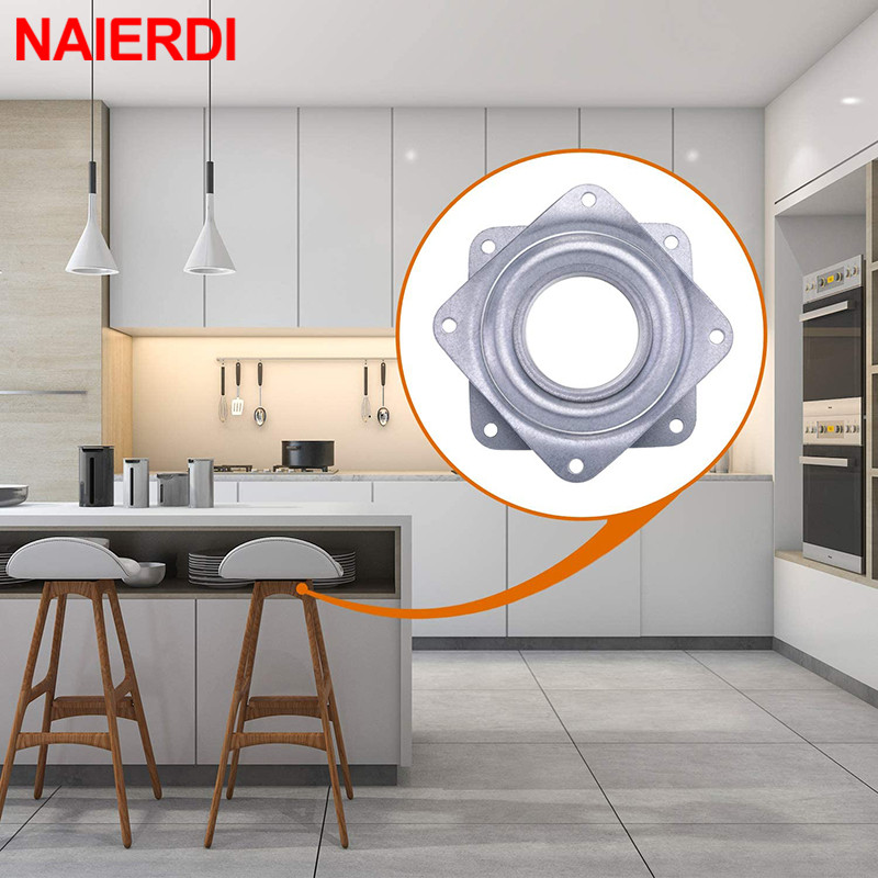 NAIERDI 3 inç döner plakaları  - Furniture Hardware And Fittings incelemesi ve fiyatı