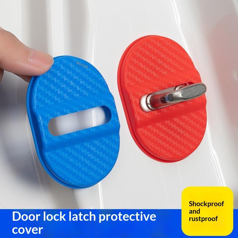 4 Adet Karbon Fiber Kapı Kilid - Universal Furniture Hardware incelemesi ve fiyatı